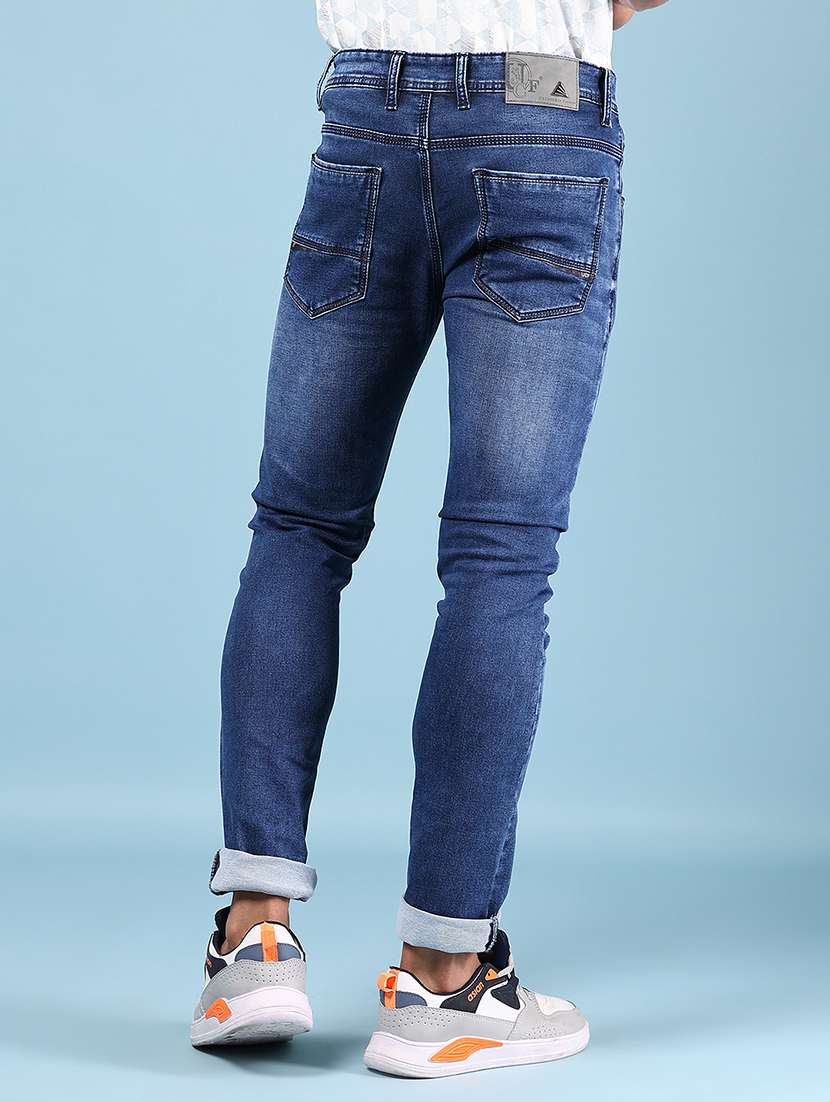 men solid mid rise skinny fit jean - 21871787 -  Standard Image - 3