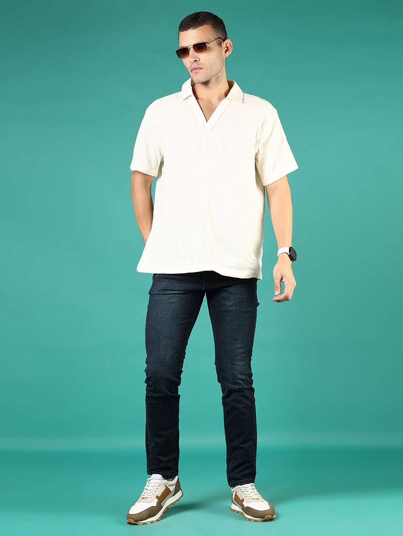 men washed mid rise full length jean - 21871938 -  Standard Image - 3