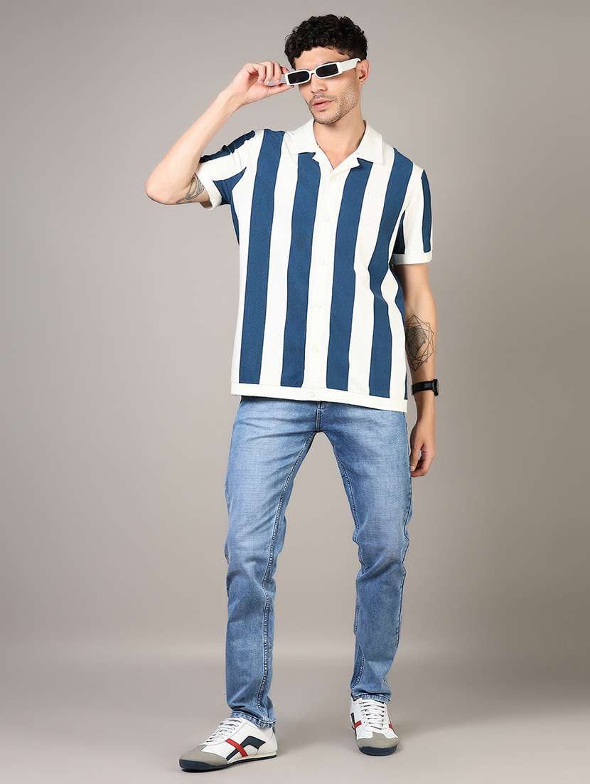 men washed mid rise full length jean - 21871942 -  Standard Image - 3