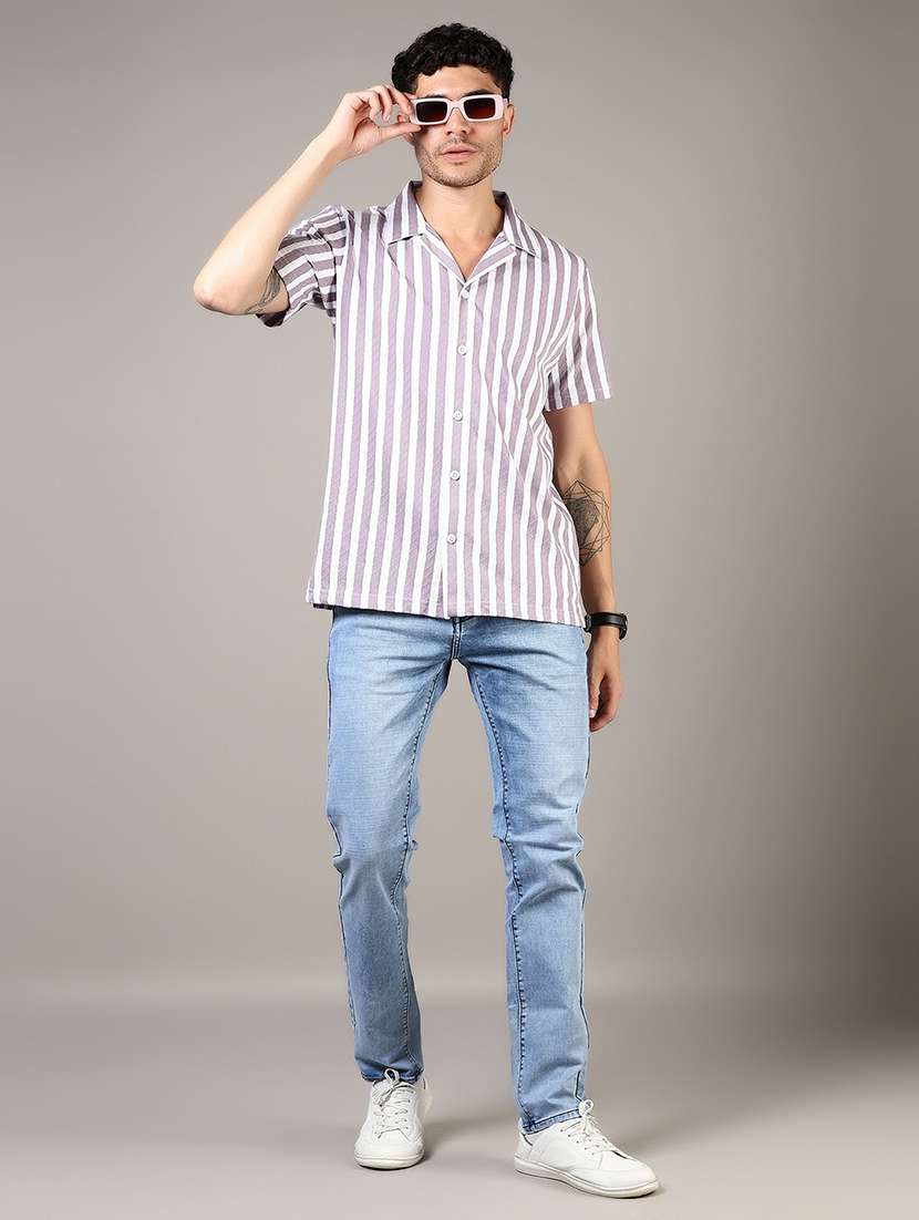 men washed mid rise full length jean - 21871993 -  Standard Image - 3