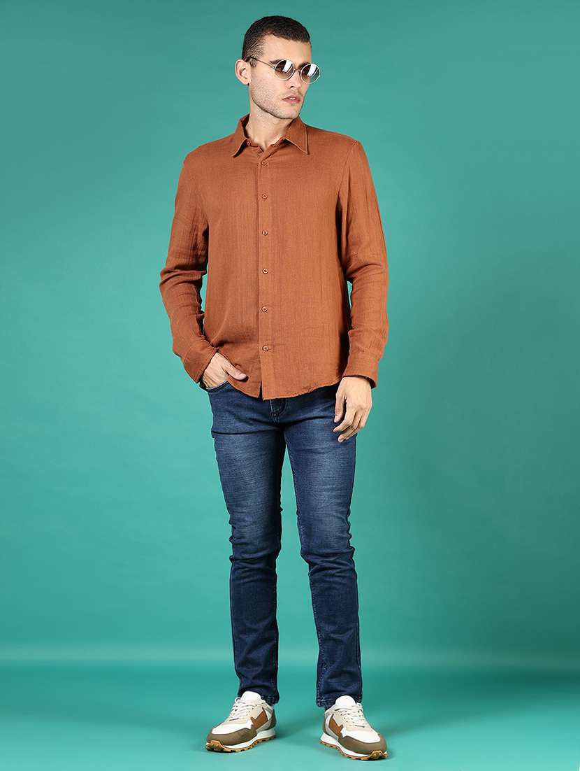 men washed mid rise full length jean - 21872057 -  Standard Image - 3