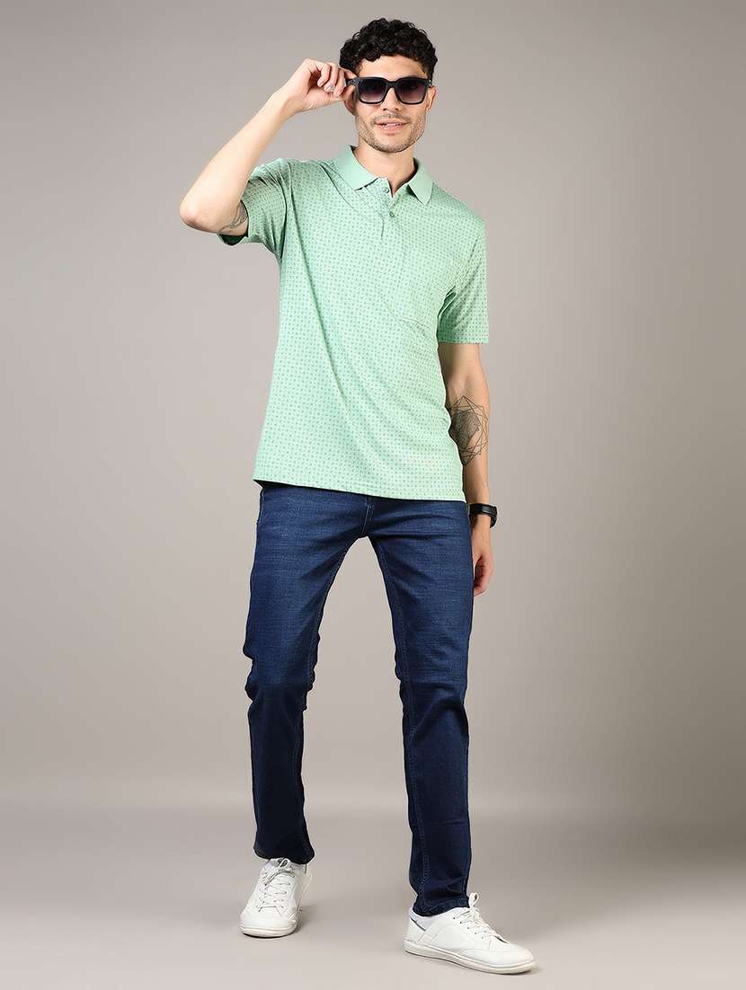 men washed mid rise full length jean - 21872059 -  Standard Image - 3