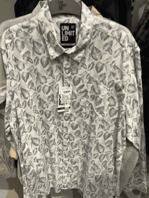 grey linen casual shirt - 21872373 -  Zoom Image - 0