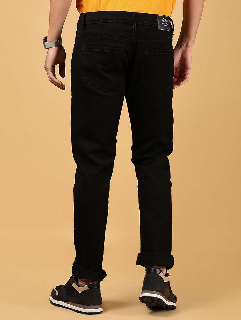 men solid mid rise slim fit jean - 21872763 -  Standard Image - 3