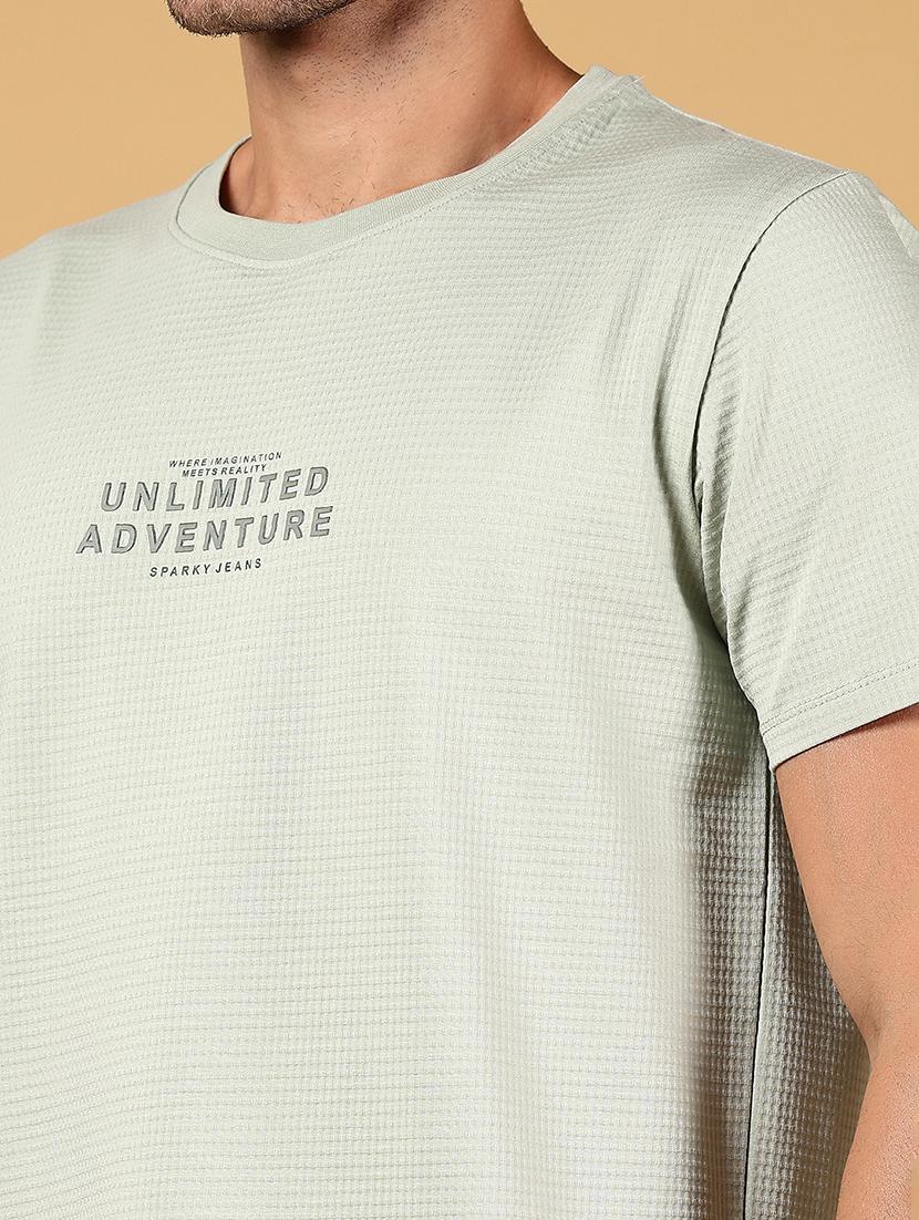 men chest print short sleeve regular fit t-shirt - 21872803 - Standard Image - 3