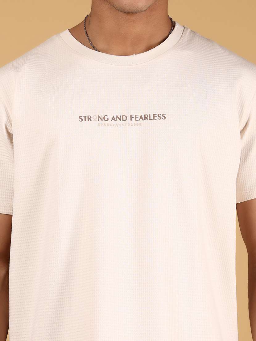 men chest print short sleeve regular fit t-shirt - 21872804 -  Standard Image - 3