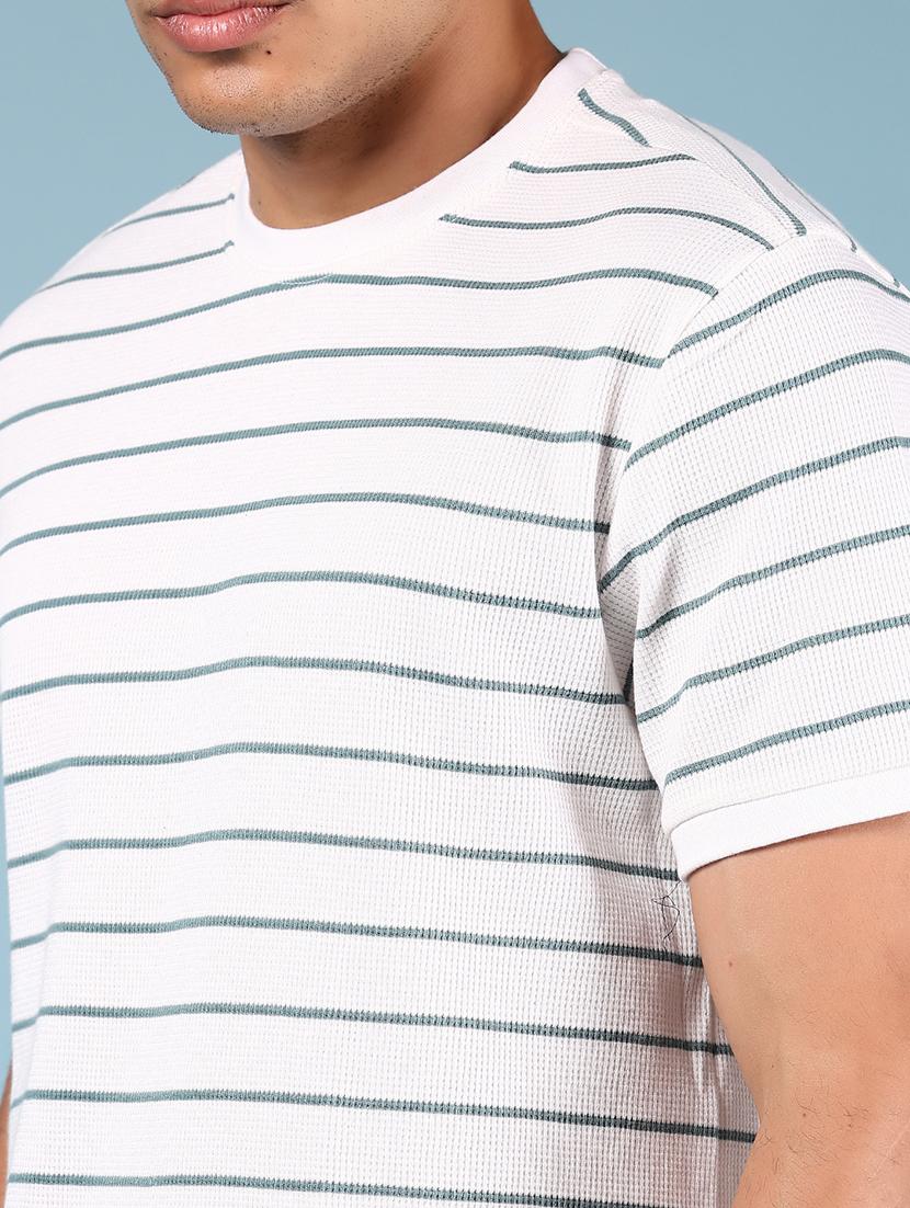 men striped short sleeve regular fit t-shirt - 21873078 - Standard Image - 3
