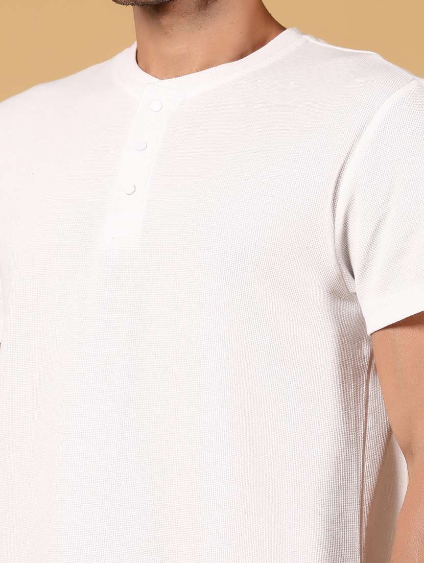 men solid short sleeve regular fit t-shirt - 21873154 - Standard Image - 3