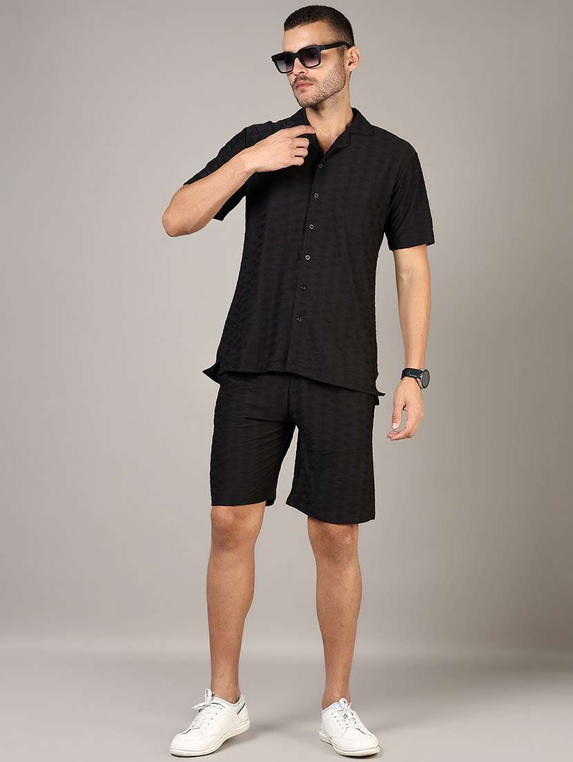 men self design mid rise regular fit shorts - 21873549 -  Standard Image - 5