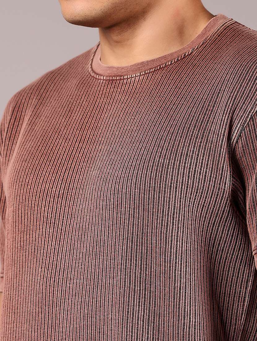 men self design short sleeve regular fit t-shirt - 21873631 -  Standard Image - 3