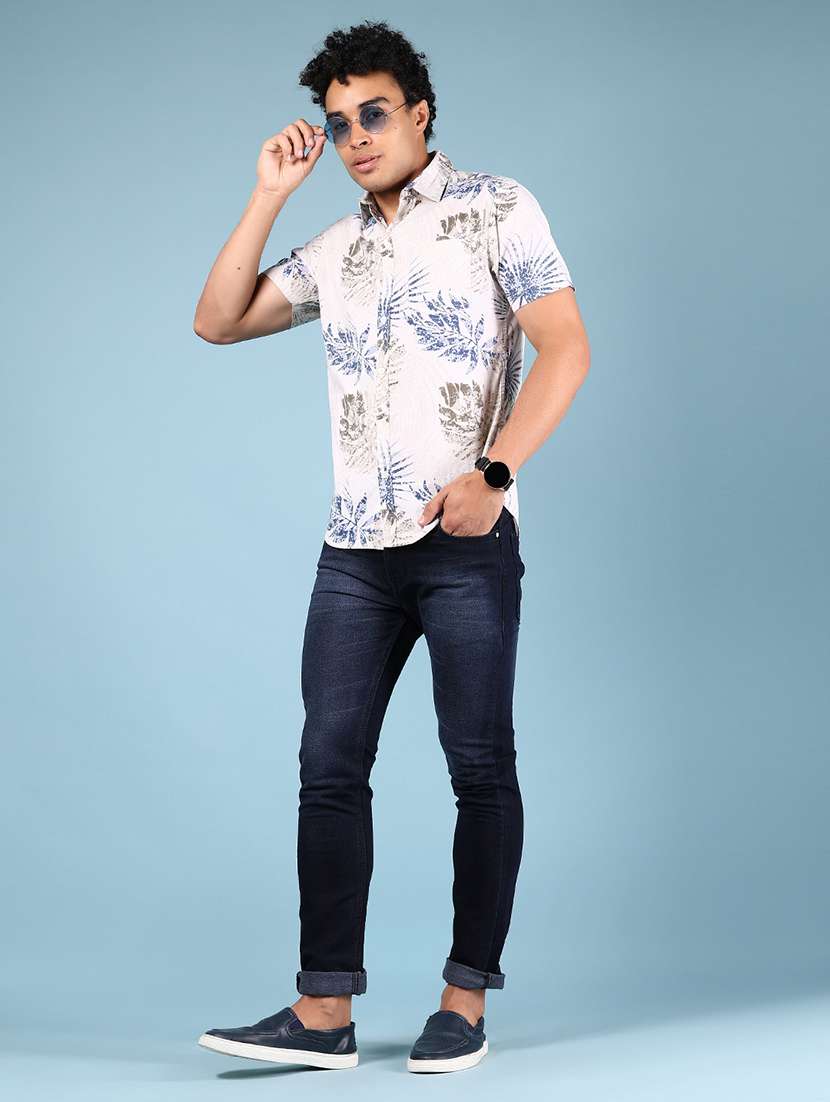 men washed mid rise full length jeans - 21873772 -  Standard Image - 5