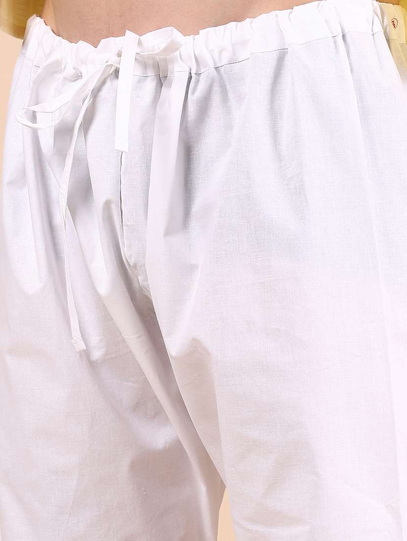 men solid long sleeve kurta and pyjama set - 21874076 -  Standard Image - 5