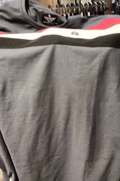 dark grey poly cotton single jersey tshirt - 21874191 - Standard Image - 0