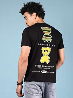 men printed short sleeve regular fit t-shirt