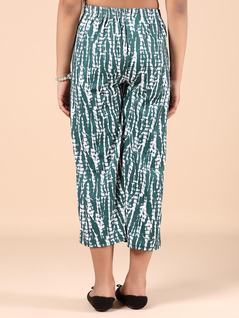 girls printed mid rise culottes - 21874290 - Standard Image - 3