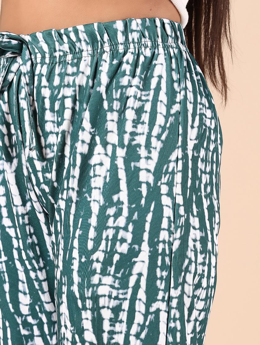 girls printed mid rise culottes - 21874290 - Standard Image - 5