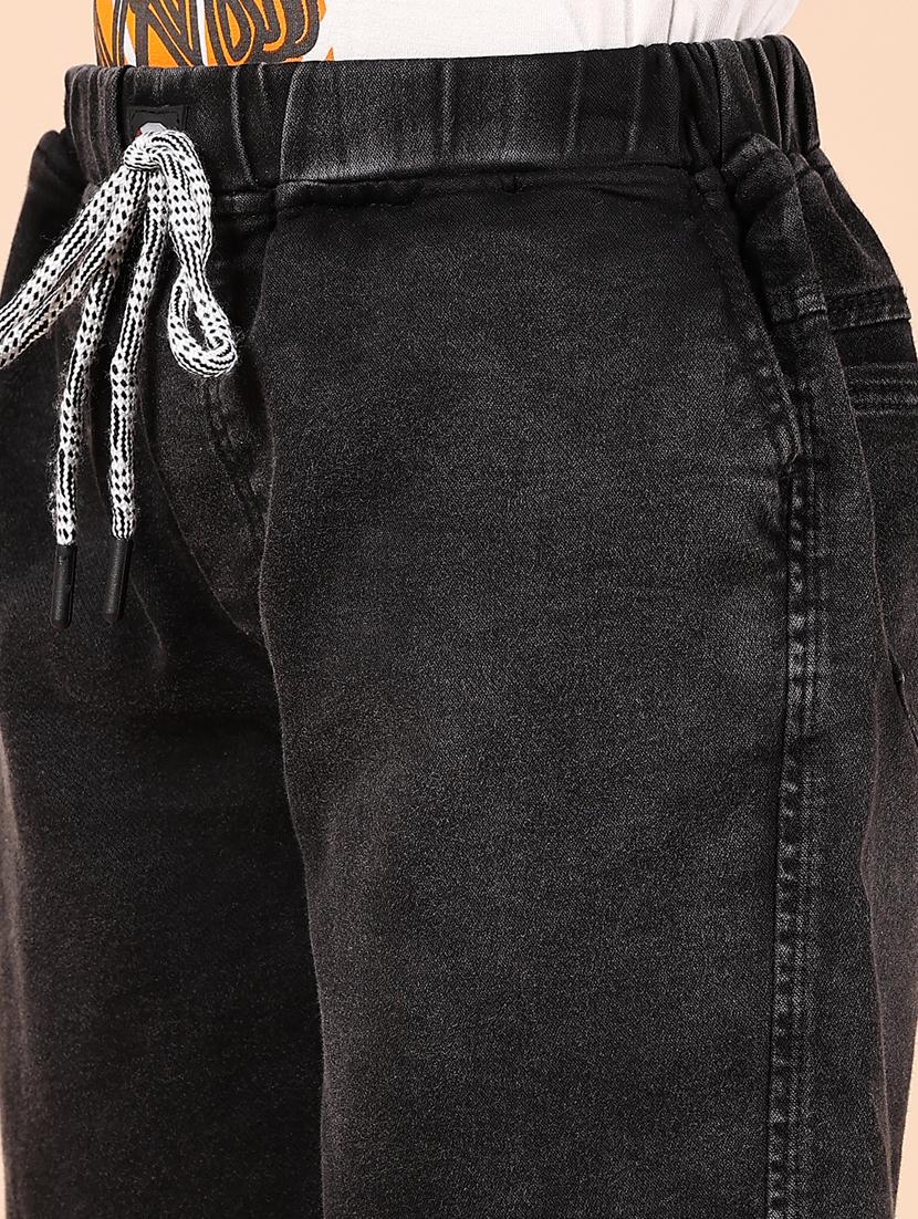 boys solid mid rise shorts - 21874300 - Standard Image - 5