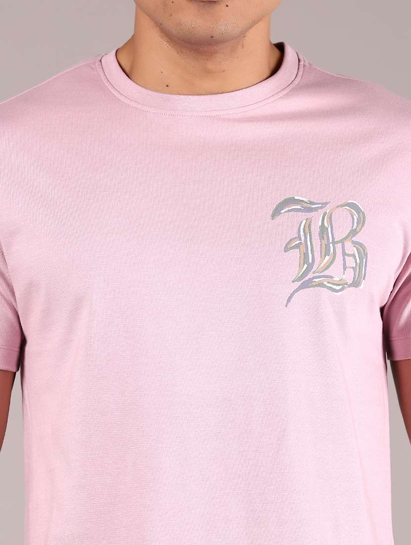 men printed short sleeve regular fit t-shirt - 21874330 - Standard Image - 3