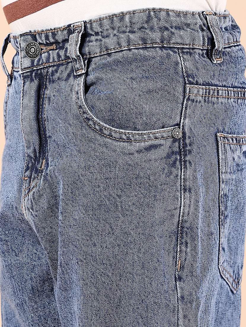 boys solid mid rise relaxed fit jean - 21874363 -  Standard Image - 3