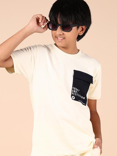boys printed short sleeves co-ord set - 21874389 - Standard Image - 0