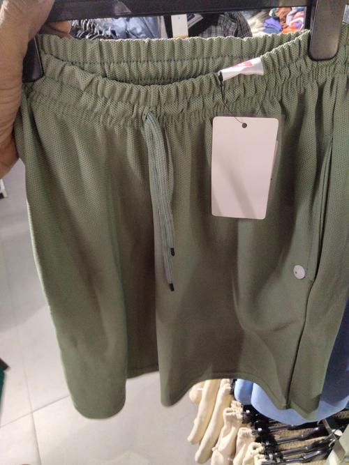 olive polyester short - 21874430 - Standard Image - 0