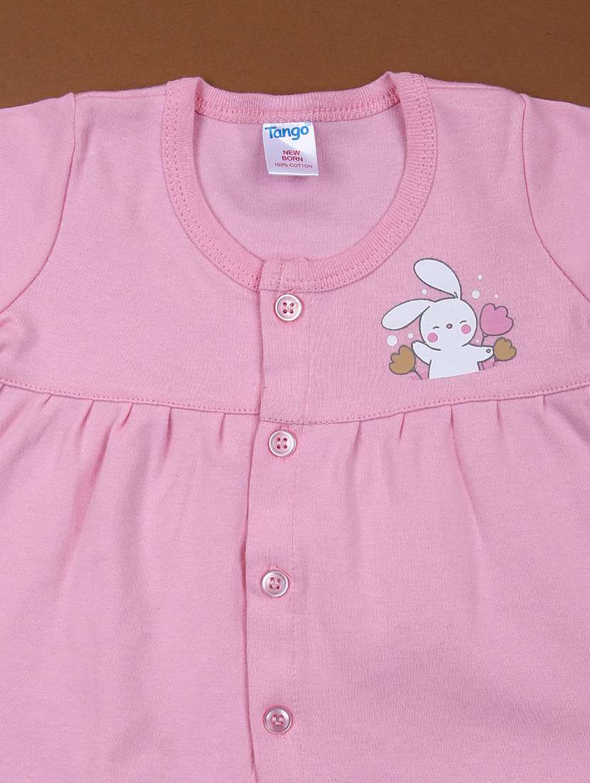 girls pack of 2 printed frock with bloomer set - 21874454 -  Standard Image - 3