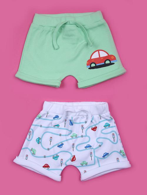 kids pack of 2 printed shorts - 21874462 - Standard Image - 0