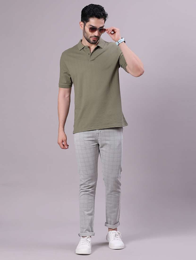 men solid short sleeve regular fit polo t-shirt - 21874696 -  Standard Image - 3