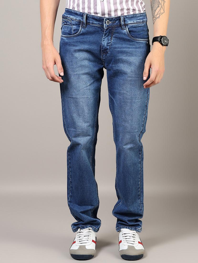 men solid mid rise relaxed fit jean - 21878522 - Zoom Image - 0