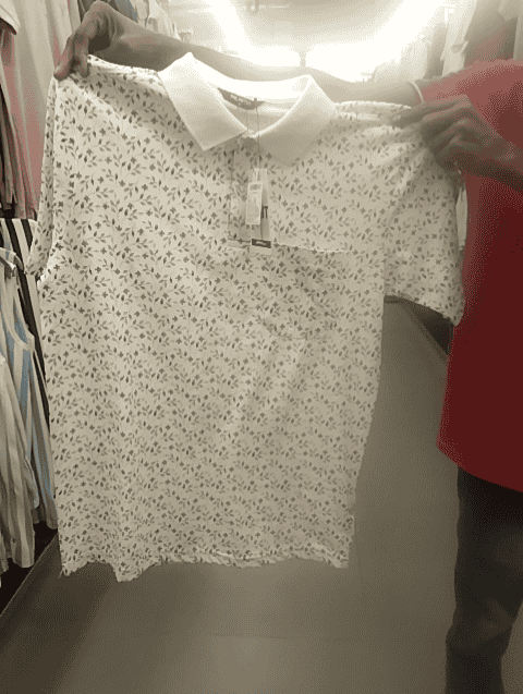 off white poly cotton single jersey tshirt - 21879087 - Standard Image - 0