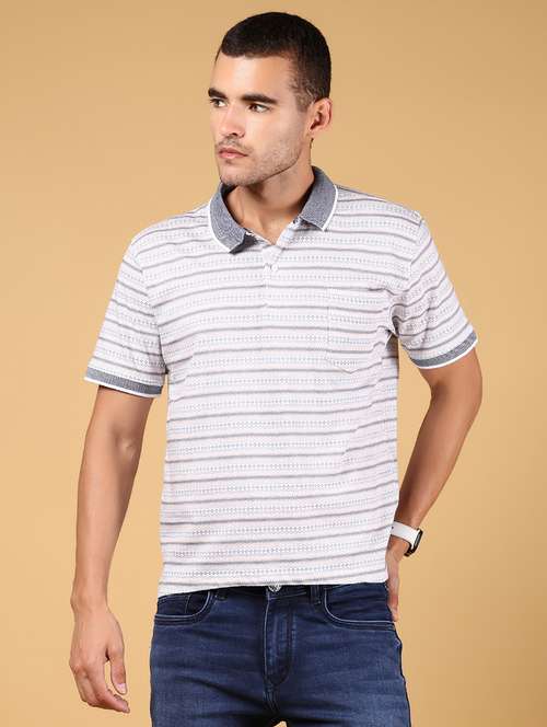 white cotton all over print tshirt - 21879134 -  Standard Image - 0