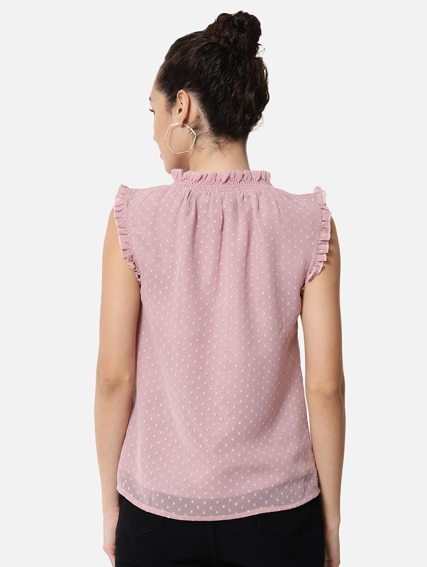 women self designed sleeveless regular top - 21880874 - Standard Image - 3