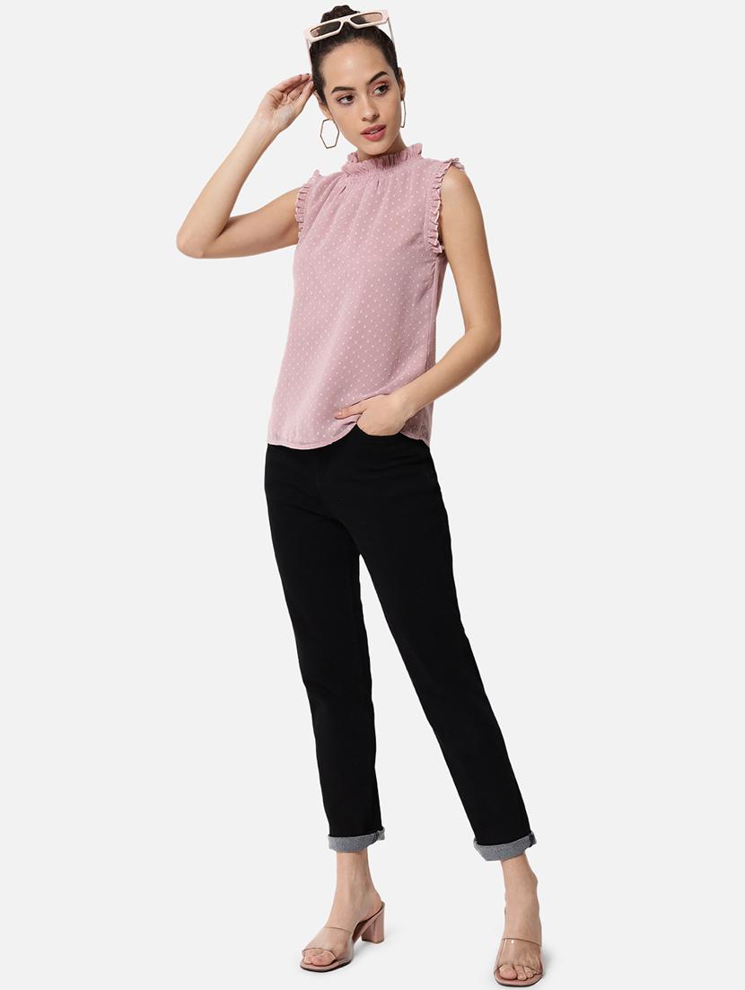 women self designed sleeveless regular top - 21880874 - Standard Image - 5