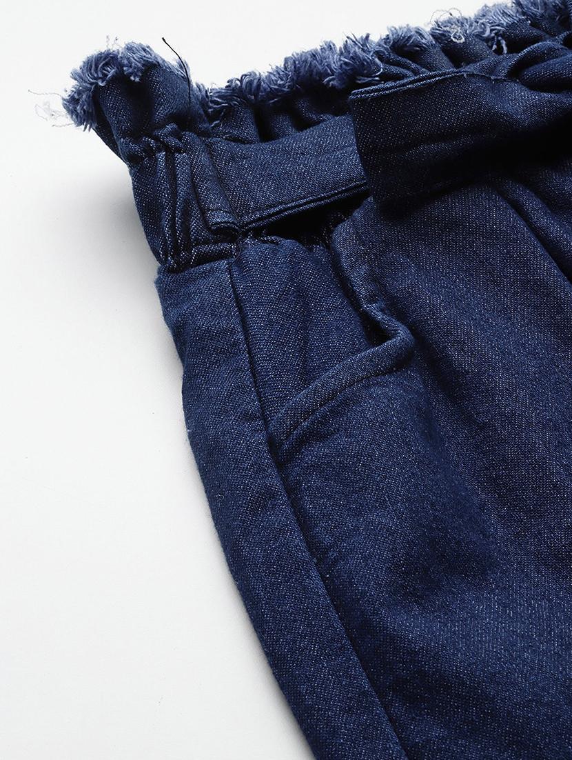 women solid high rise straight fit jean - 21881013 - Standard Image - 5