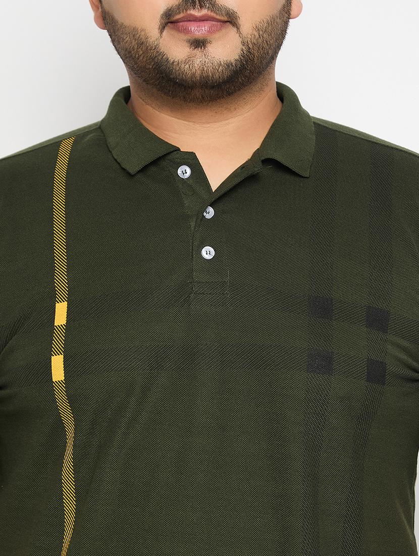 men checked short sleeve regular fit polo t-shirt - 21881046 - Standard Image - 3