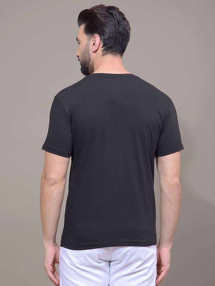 men typographic short sleeve slim fit t-shirt - 21881451 -  Standard Image - 3