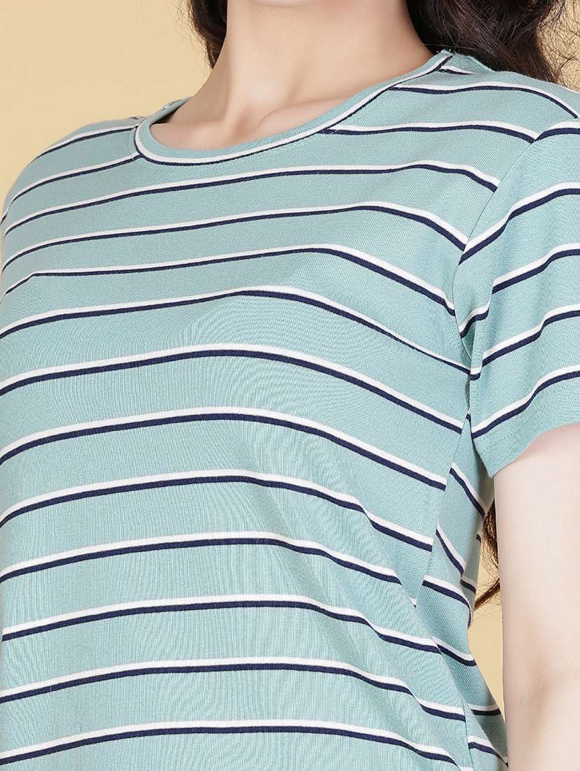 women printed short sleeve regular fit t-shirt - 21881523 -  Standard Image - 5