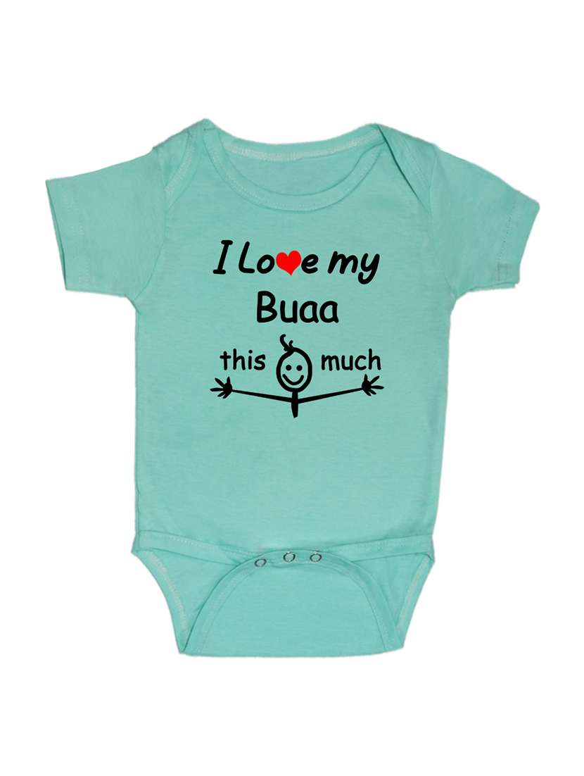 kids typographic short sleeve romper