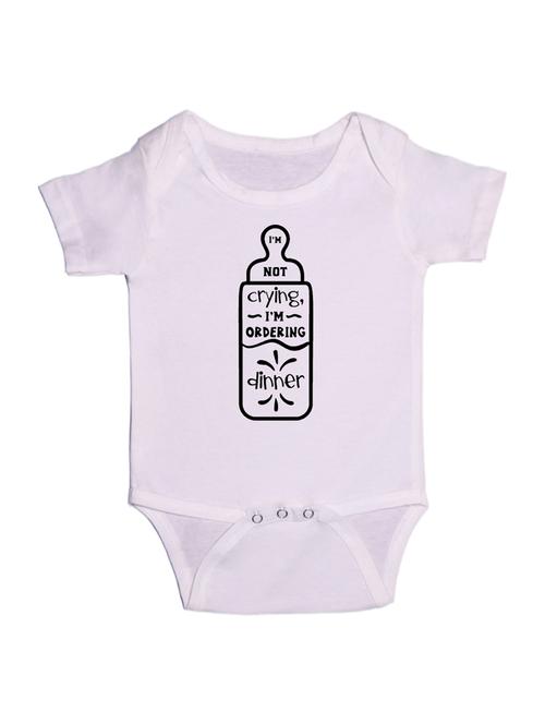 kids typographic short sleeve romper - 21881635 - Standard Image - 0