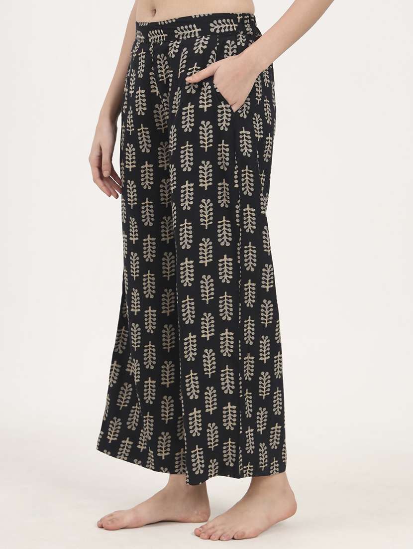 women printed nightwear pyjama set - 21881667 - Standard Image - 5