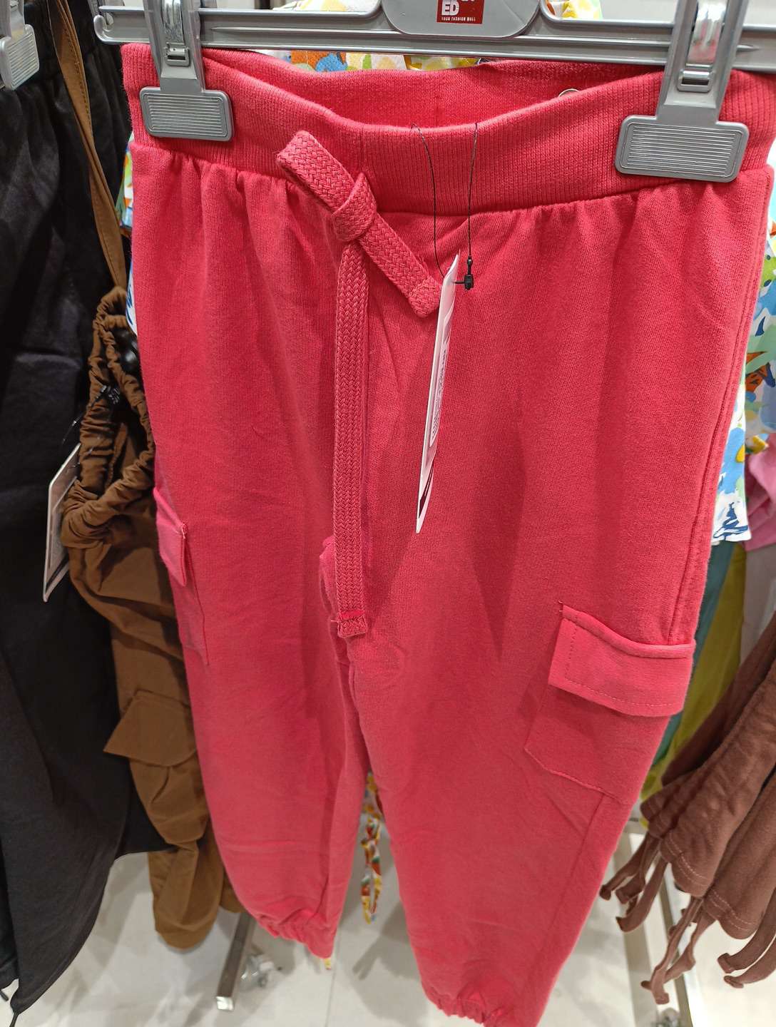 coral loop knit trouser - 21881794 -  Zoom Image - 0