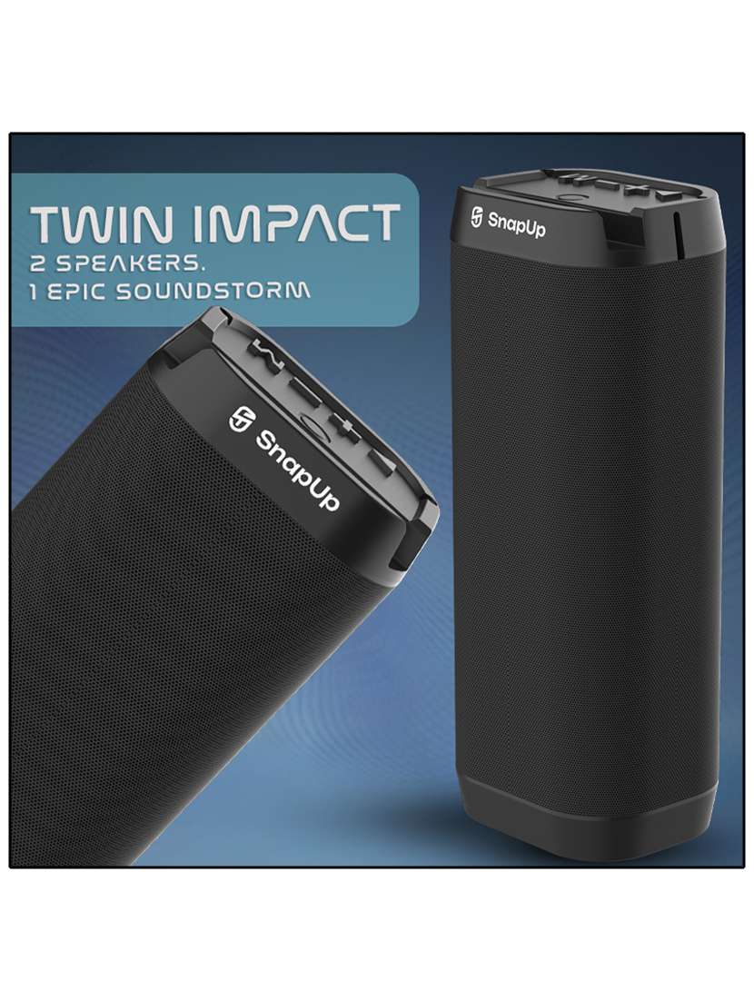 snapup groove max portable bluetooth speaker (jet black) - 21882694 -  Standard Image - 5