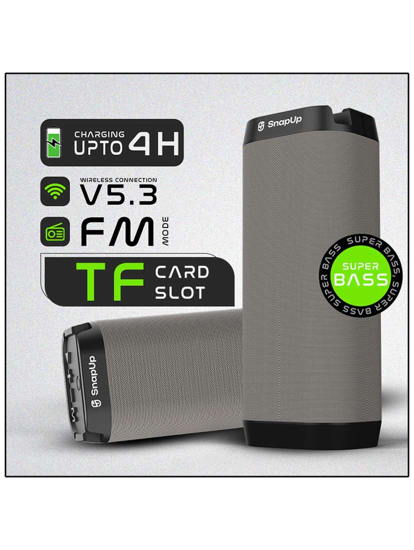 snapup groove max portable bluetooth speaker (space grey) - 21882696 -  Standard Image - 3