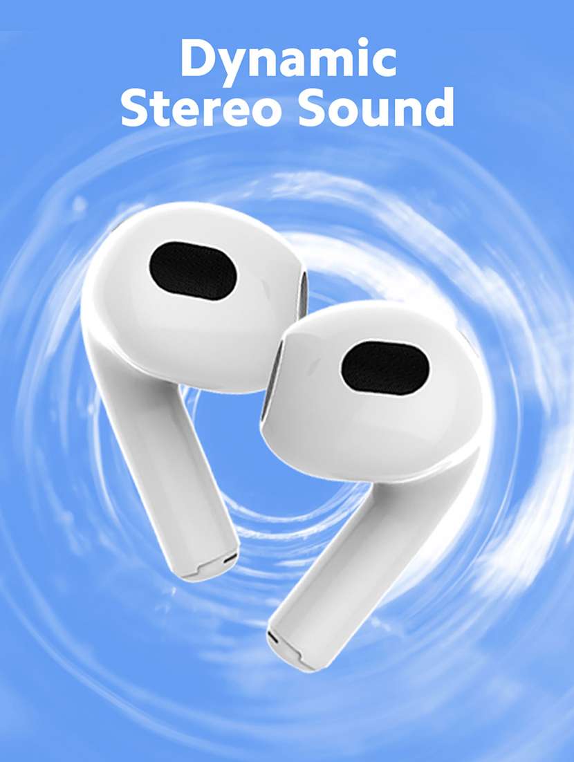 snapup snapods c300 true wireless semi-in-ear earbuds (white) - 21882710 -  Standard Image - 3