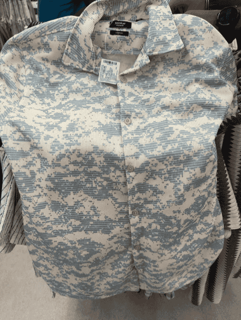 light blue polyester jacquard coord set - 21885219 - Standard Image - 0