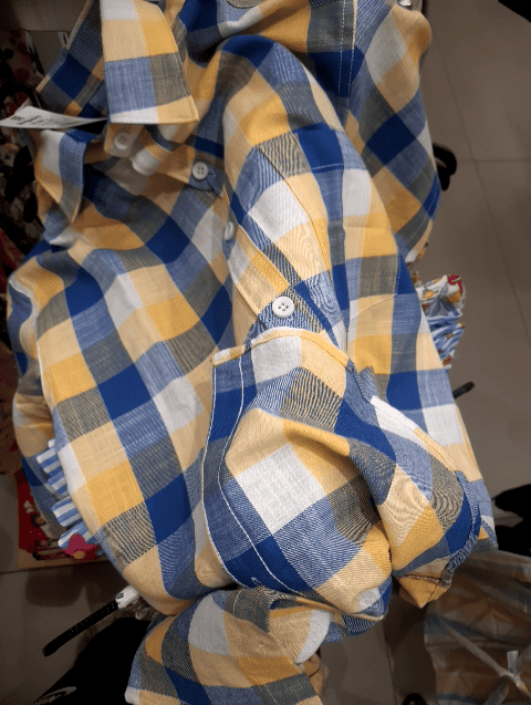 yellow cotton casual shirt - 21885237 - Standard Image - 0