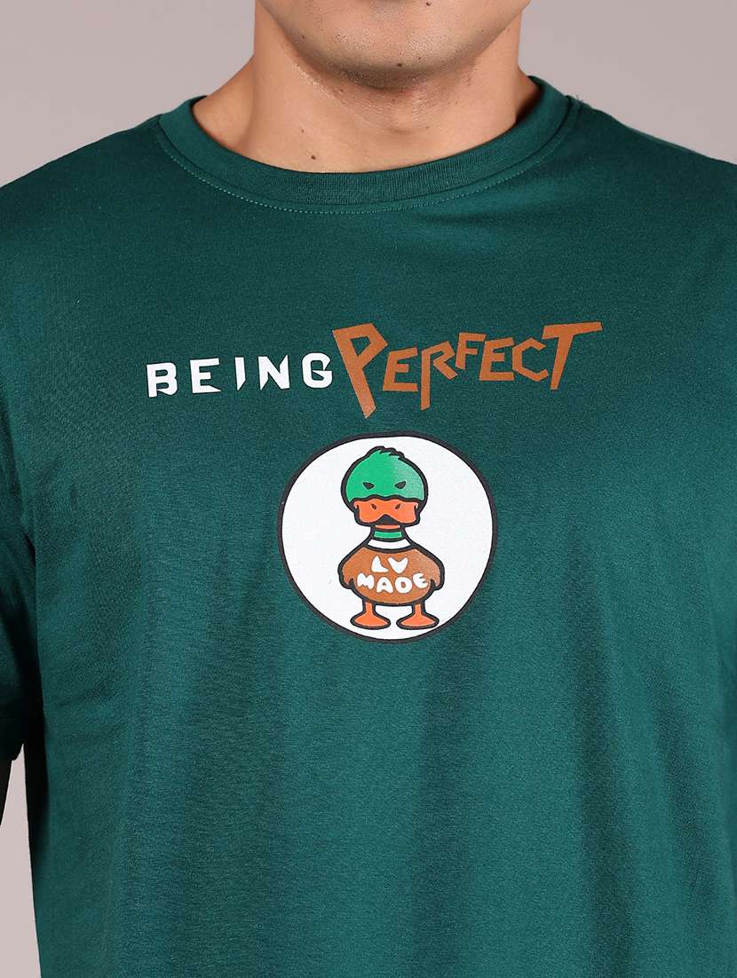 men printed short sleeve print t-shirt - 21885303 -  Standard Image - 3