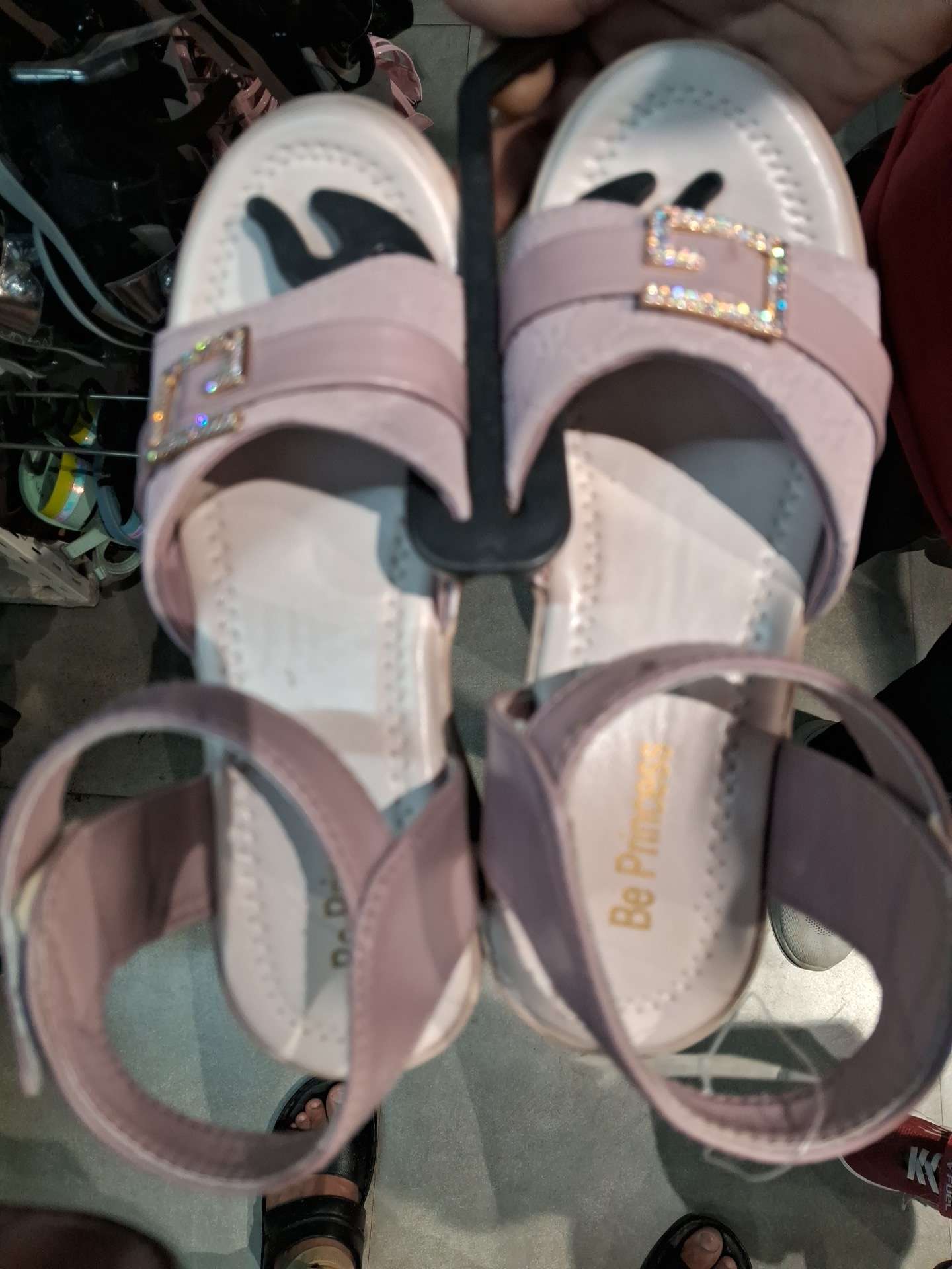 peach pu (polyurethane) sandal - 21885748 - Zoom Image - 0