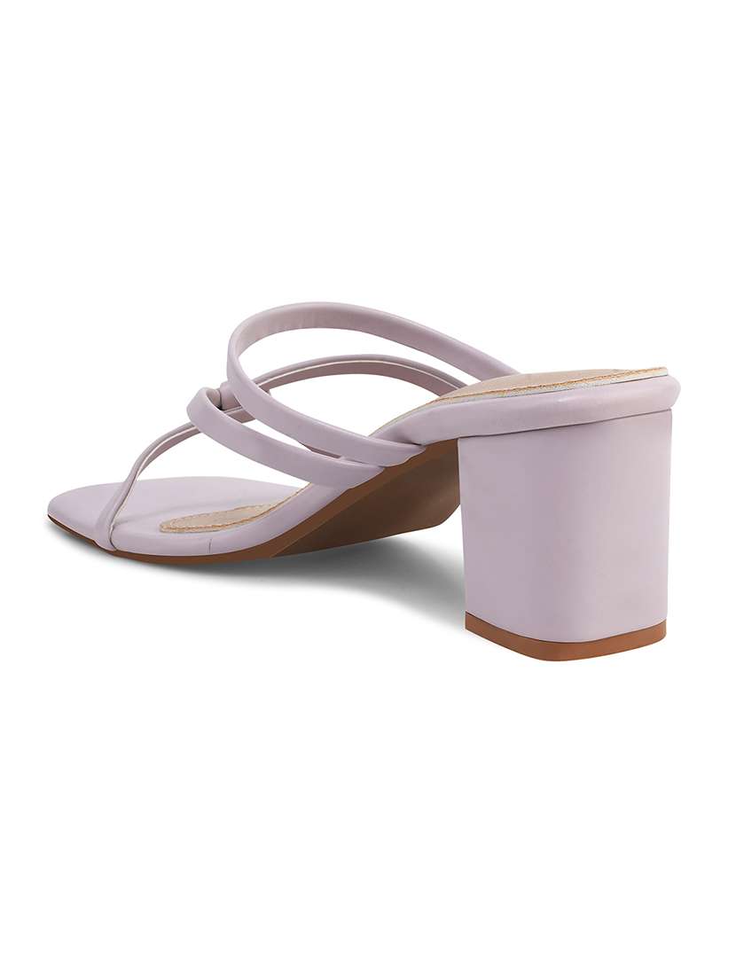 women lavender slip on sandal - 21887852 -  Standard Image - 3