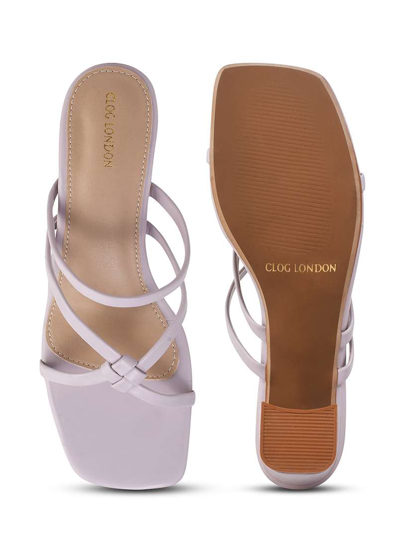 women lavender slip on sandal - 21887852 -  Standard Image - 5